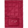 imageKingCamp Ultralight Camping Blanket Packable Down Alternative Puffy Wearable Blankets Weatherproof Warm Package Quilt with Snap Buttons ampamp Corner Loops for Outdoor Travel Stadium 69quotL x 53quotW BLACKGrid Wine