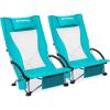 Cyan-high Back-2 Pack