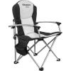 imageKingCamp Oversized Camping Folding Chair Heavy Duty 450 LBS with Lumbar Support Padded Outdoor Chair with Cup Holder Camp Lawn Chair with Cooler Bag for Sports Garden Beach Fishing