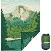 imageKingCamp Ultralight Camping Blanket Packable Down Alternative Puffy Printed Wearable Blanket with Snap Buttons ampamp Corner Loops Weatherproof Quilt for Outdoor Travel Stadium 79quotL x 57quotW STARRYSKYGreen