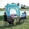 imageKingCamp Oversized Folding Camping Chair for Adults Portable Outdoor Lawn Chair Heavy Duty with Cooler Cup Holder Side Pocket Carry Bag Support 300lbsBlack