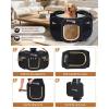 imageKingCamp Dog Playpen Portable Foldable Cat Kitten Puppy Tent Crates 29quot36quot50quot Pop Up Pet Playpen with Zippered Bottom ampamp Cover for Indoor Outdoor Use Medium BlackPlaypen Black