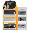 imageKingCamp Dog Playpen Portable Foldable Cat Kitten Puppy Tent Crates 29quot36quot50quot Pop Up Pet Playpen with Zippered Bottom ampamp Cover for Indoor Outdoor Use Medium BlackPlaypen Black