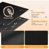 imageKingCamp Dog Playpen Portable Foldable Cat Kitten Puppy Tent Crates 29quot36quot50quot Pop Up Pet Playpen with Zippered Bottom ampamp Cover for Indoor Outdoor Use Medium BlackCrate Black