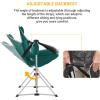 imageKingCamp Hammock Camping Chair Swinging Portable Folding Camp Chairs for Adults 400lbs Heavy Duty Foldable Oversized Rocker with Aluminum Alloy Frame Cup Holder Pillow for Outdoor Patio SportGreen