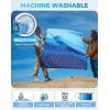 image:imageKingCamp Ultralight Camping Blanket Packable Down Alternative Puffy Wearable Blankets Weatherproof Warm Package Quilt with Snap Buttons for Outdoor Hiking Travel Picnic Stadium 69L x 53W BlackScenictrailforest