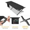 image:imageKingCamp Folding Camping Heavy Duty Portable Ultra Lightweight Indoor Outdoor One Size Blackcot